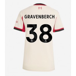 Liverpool Ryan Gravenberch #38 Uit tenue Dames 2025-26 Korte Mouw